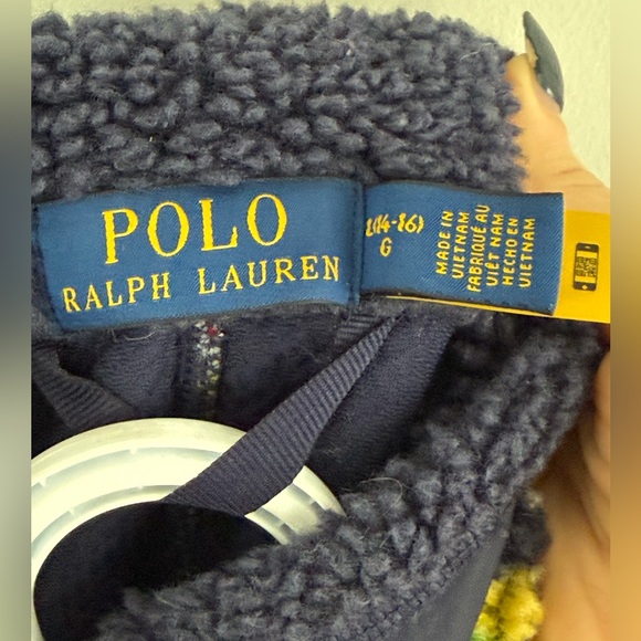 Ralph Lauren Fair Isle Teddy Fleece Jacket - Picture 5 of 6